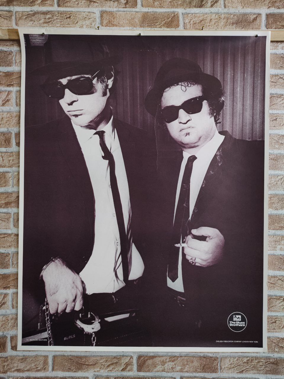 Manifesto originale pubblicitario - The Blues Brothers