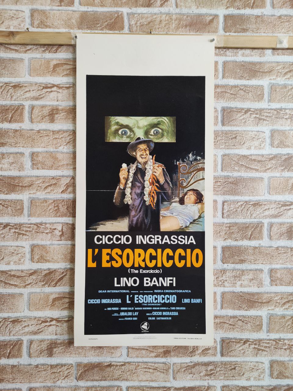 Locandina originale di cinema - L'esorciccio