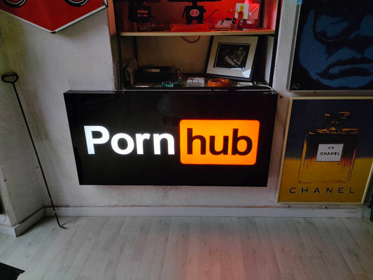 Insegna luminosa - Pornhub