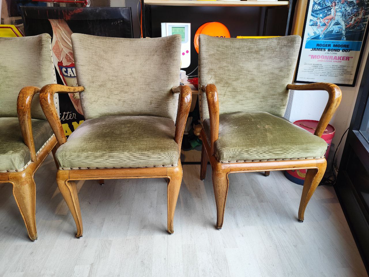 Coppia poltroncine Osvaldo Borsani