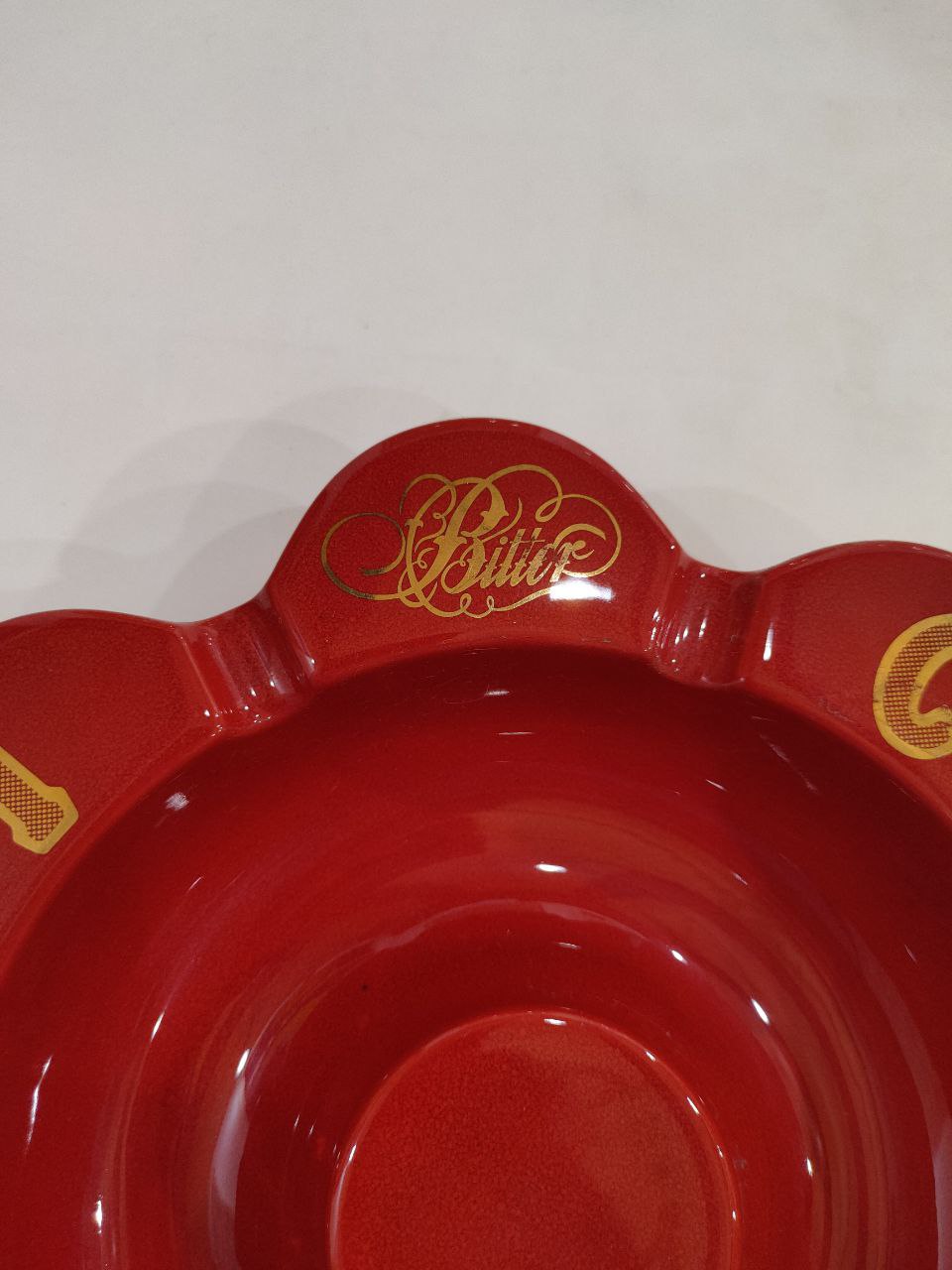 Posacenere pubblicitario - Campari Bitter - Thun Design