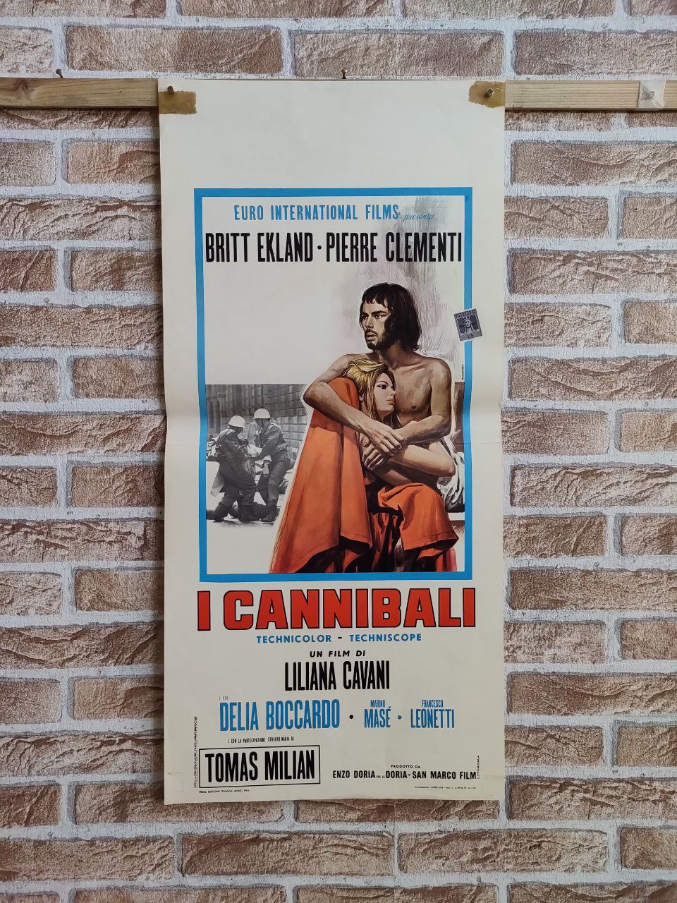 Locandina originale di cinema - I cannibali