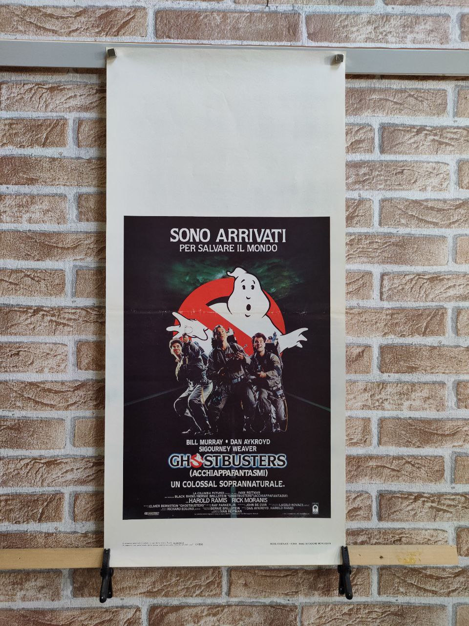 Locandina originale di cinema - Ghostbusters - Acchiappafantasmi