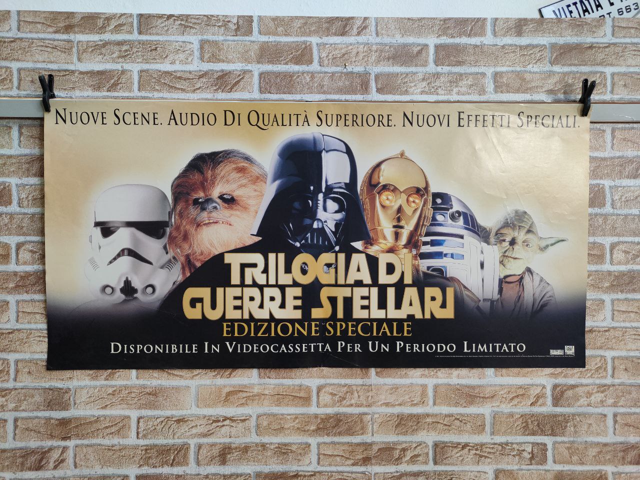 Fotobusta originale di cinema - Trilogia di Guerre Stellari - Star Wars