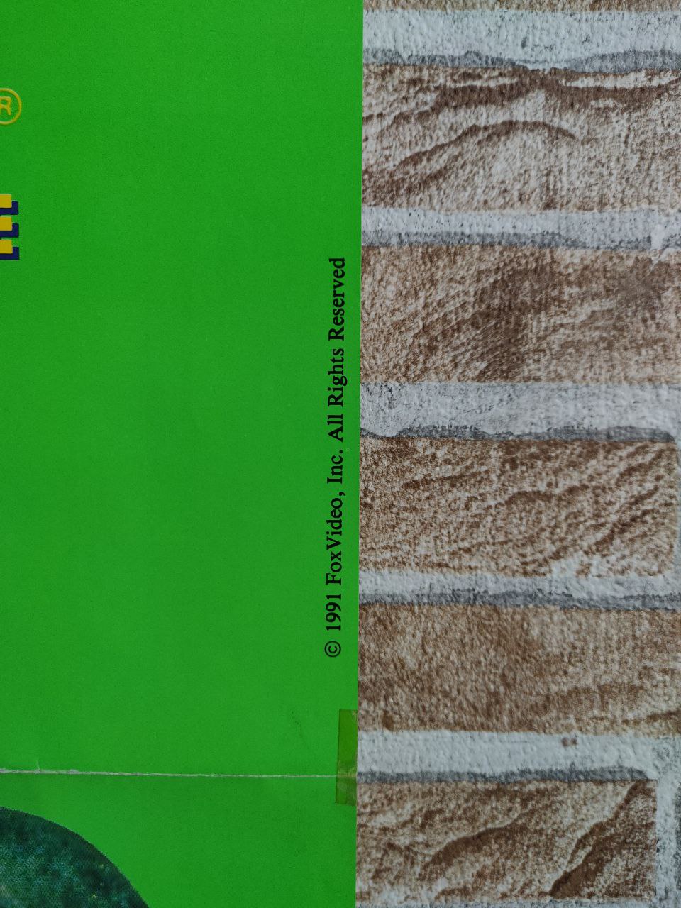 Manifesto originale di cinema - Tartarughe Ninja II - Il segreto di Ooze