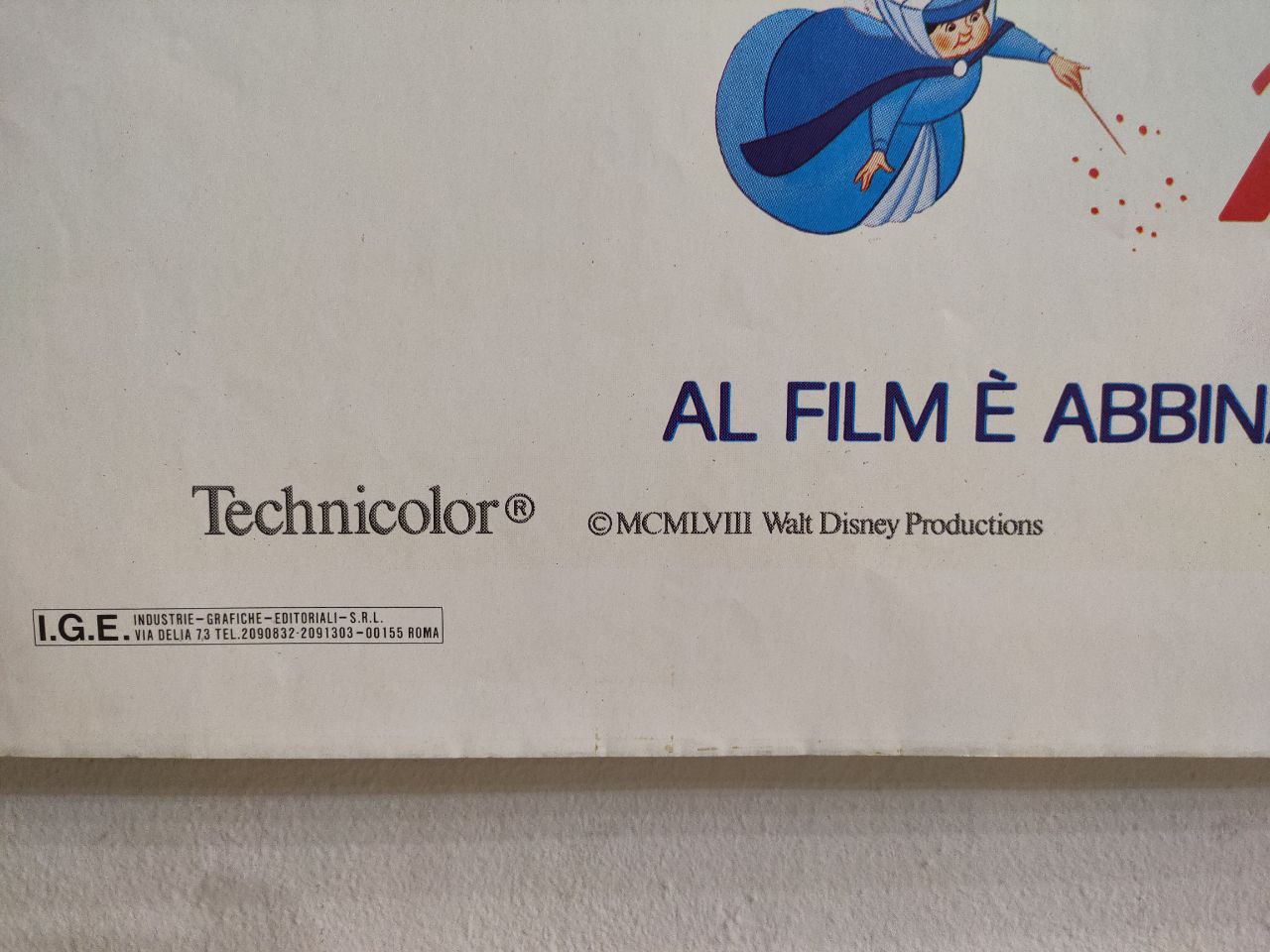 Manifesto originale di cinema - La bella addormentata nel bosco