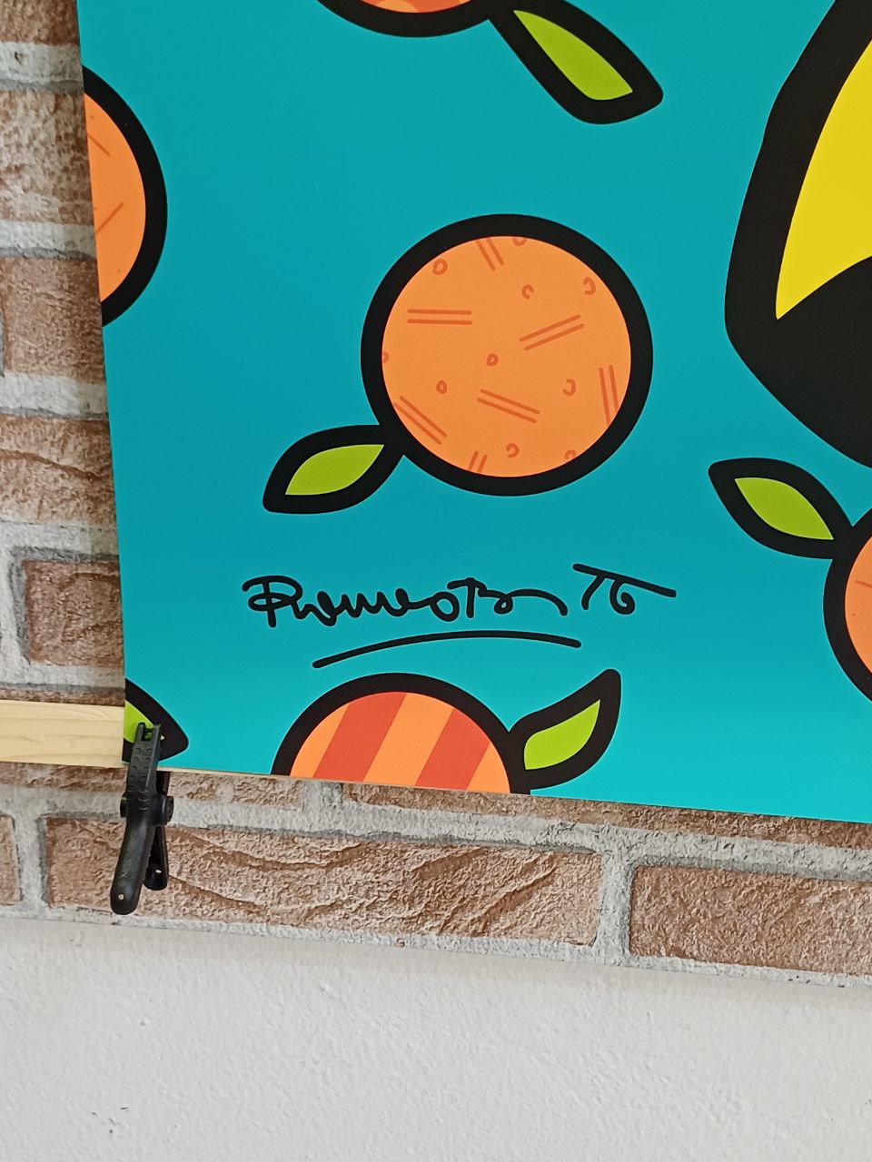 Manifesto originale pubblicitario - Banane Chiquita