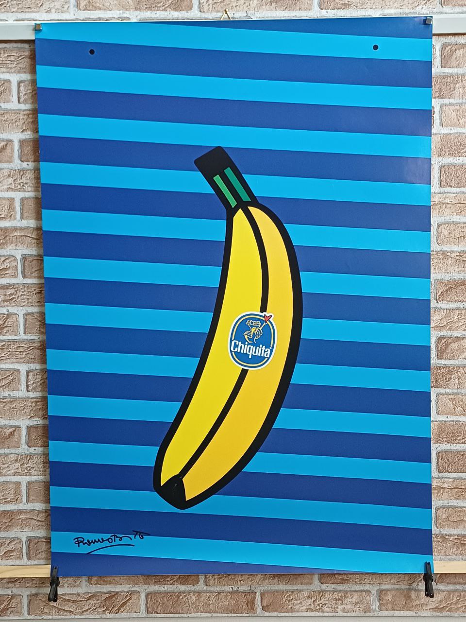 Manifesto originale pubblicitario - Banane Chiquita
