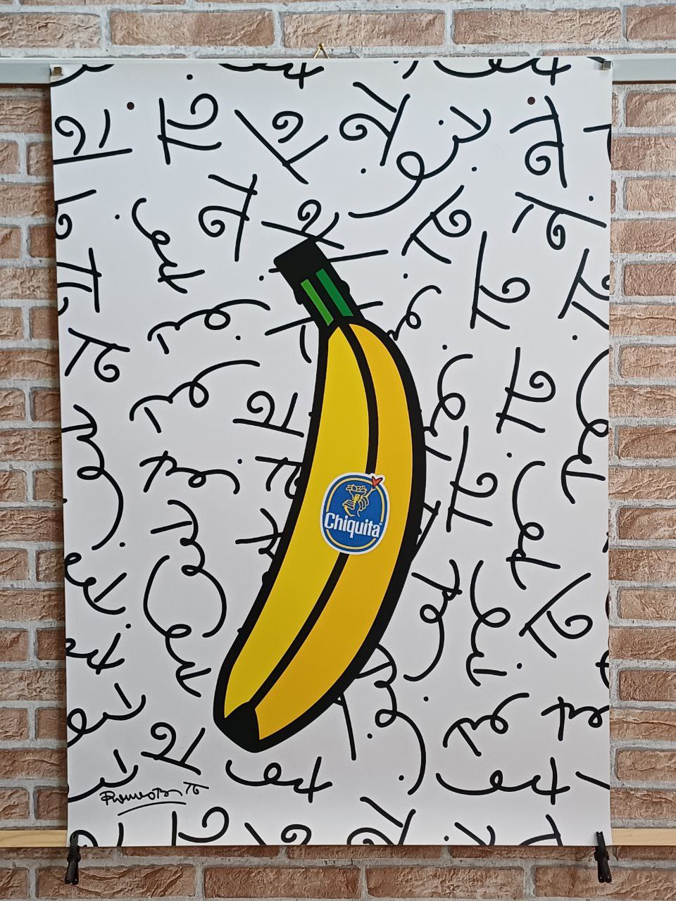 Manifesto originale pubblicitario - Banane Chiquita