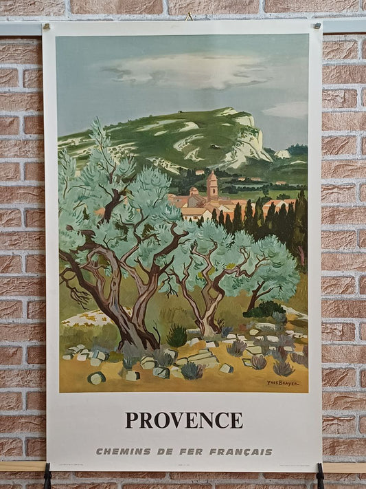 Manifesto originale pubblicitario - Provence - Provenza SNCF