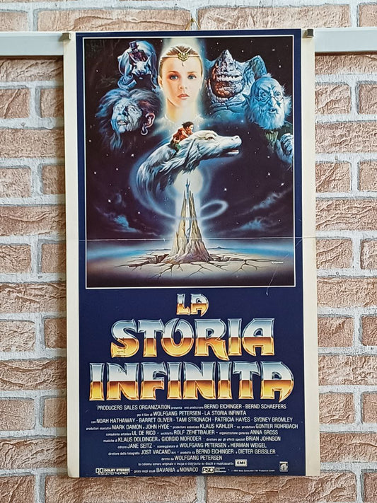 Locandina originale di cinema - "La storia infinita"