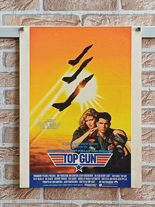Locandina originale di cinema - "Top Gun"