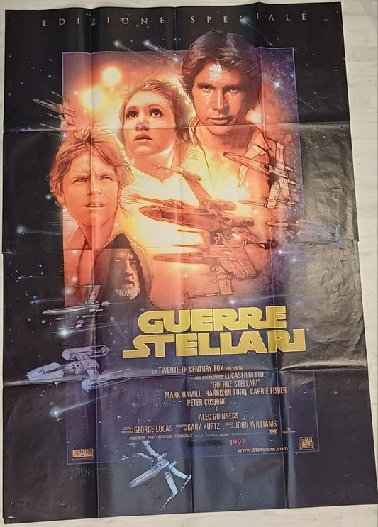 Manifesto originale di cinema - "Star Wars"