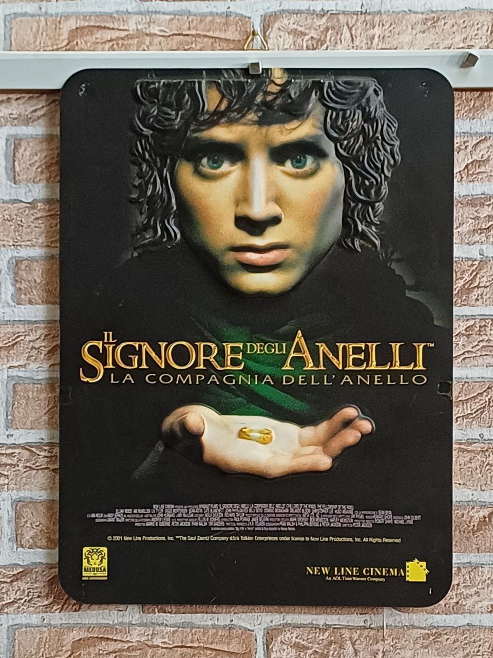 Locandina in 3d - Il signore degli anelli - La compagnia dell'anello