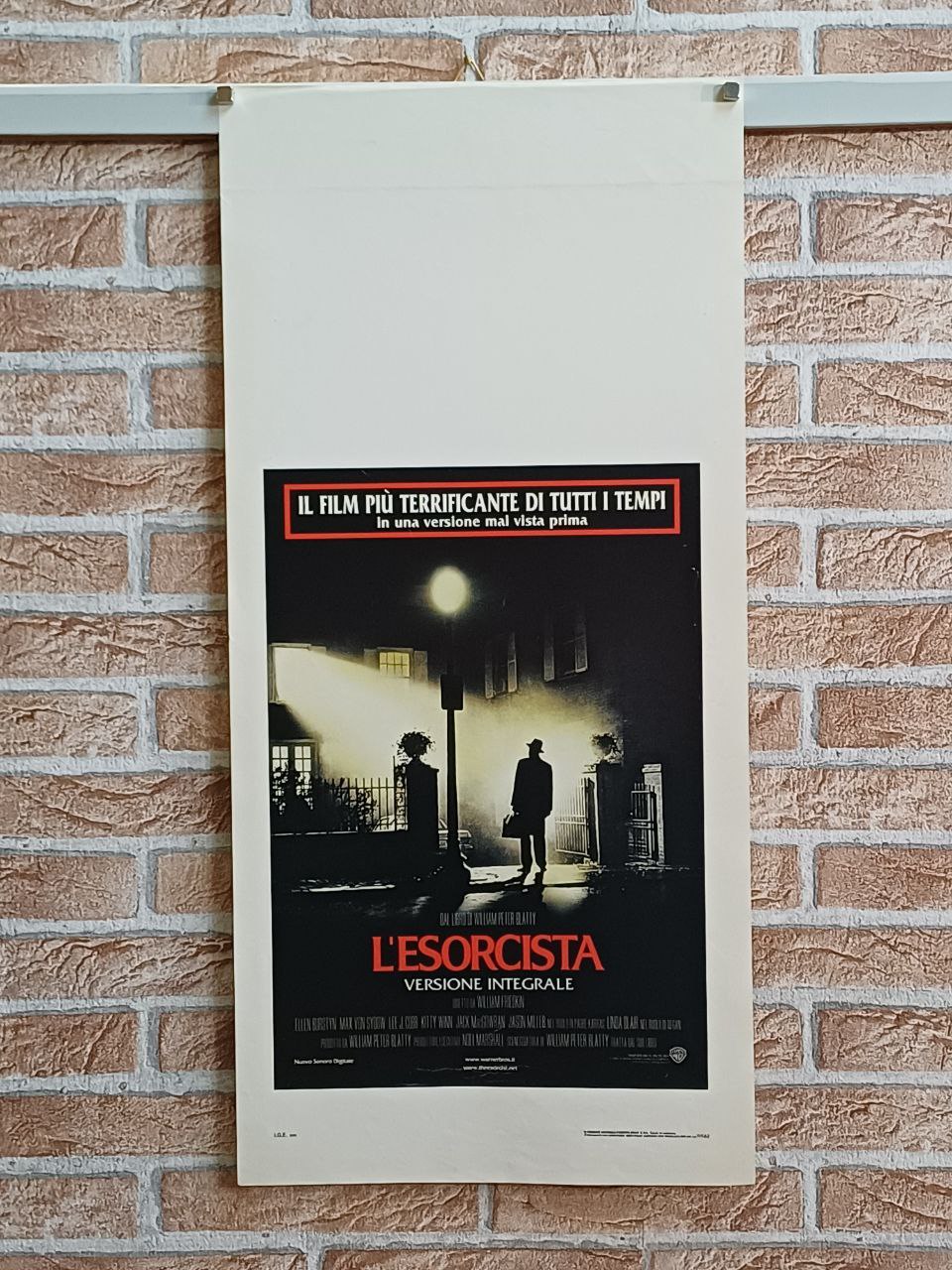 Locandina originale di cinema - "L'esorcista"