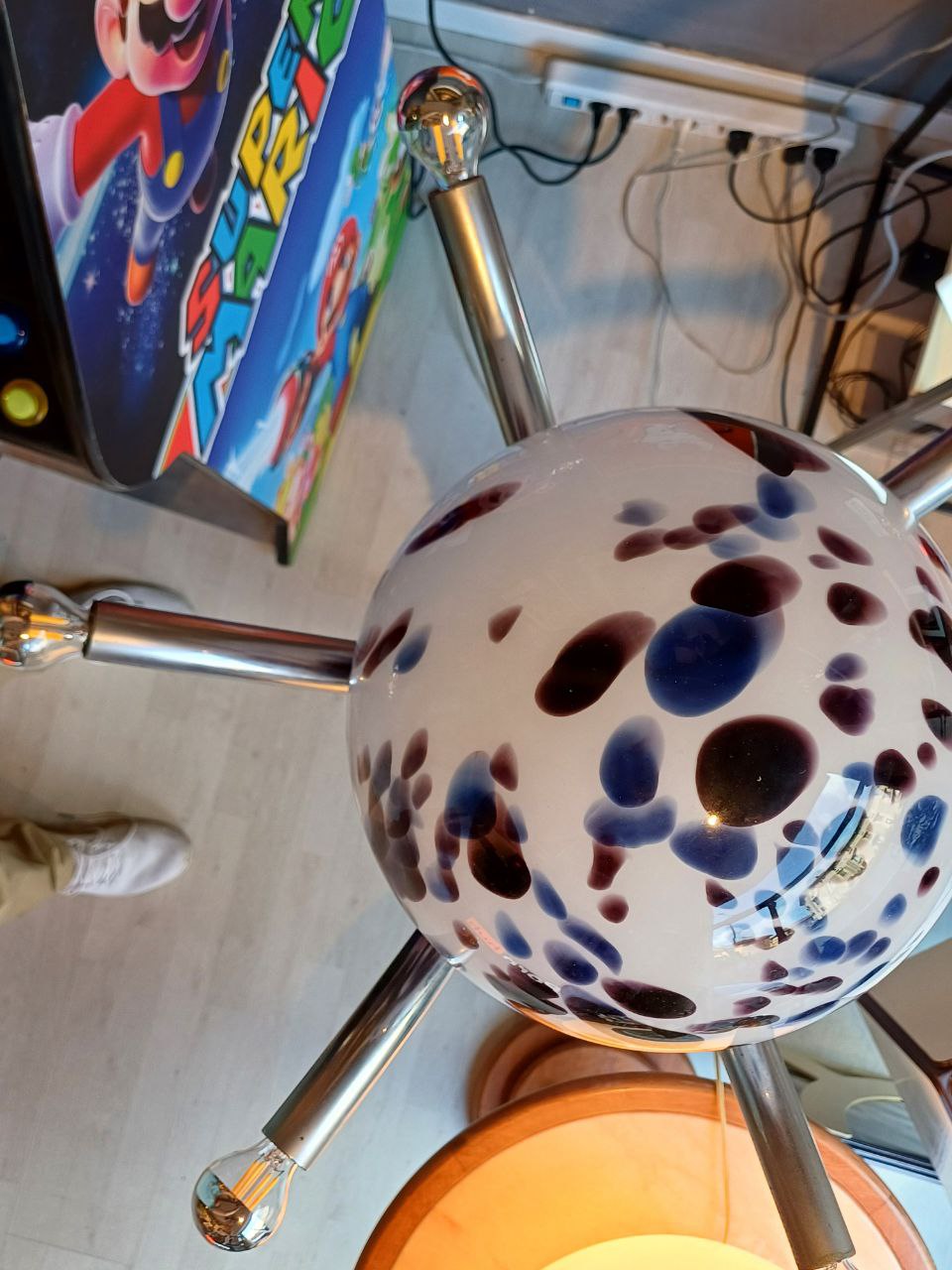 Lampada anni 70 da terra