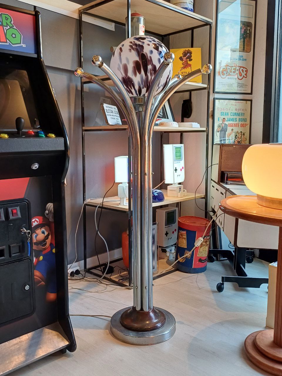 Lampada anni 70 da terra