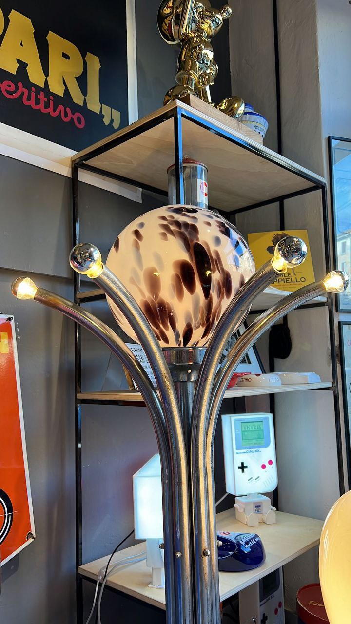 Lampada anni 70 da terra