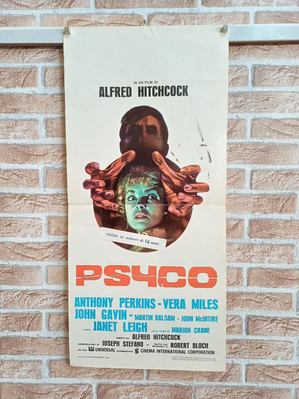 Locandina originale di cinema - Psyco