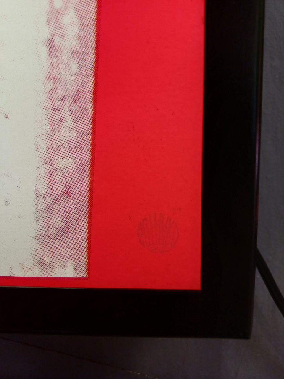 Insegna Vetrofania Campari anni 70 luminosa