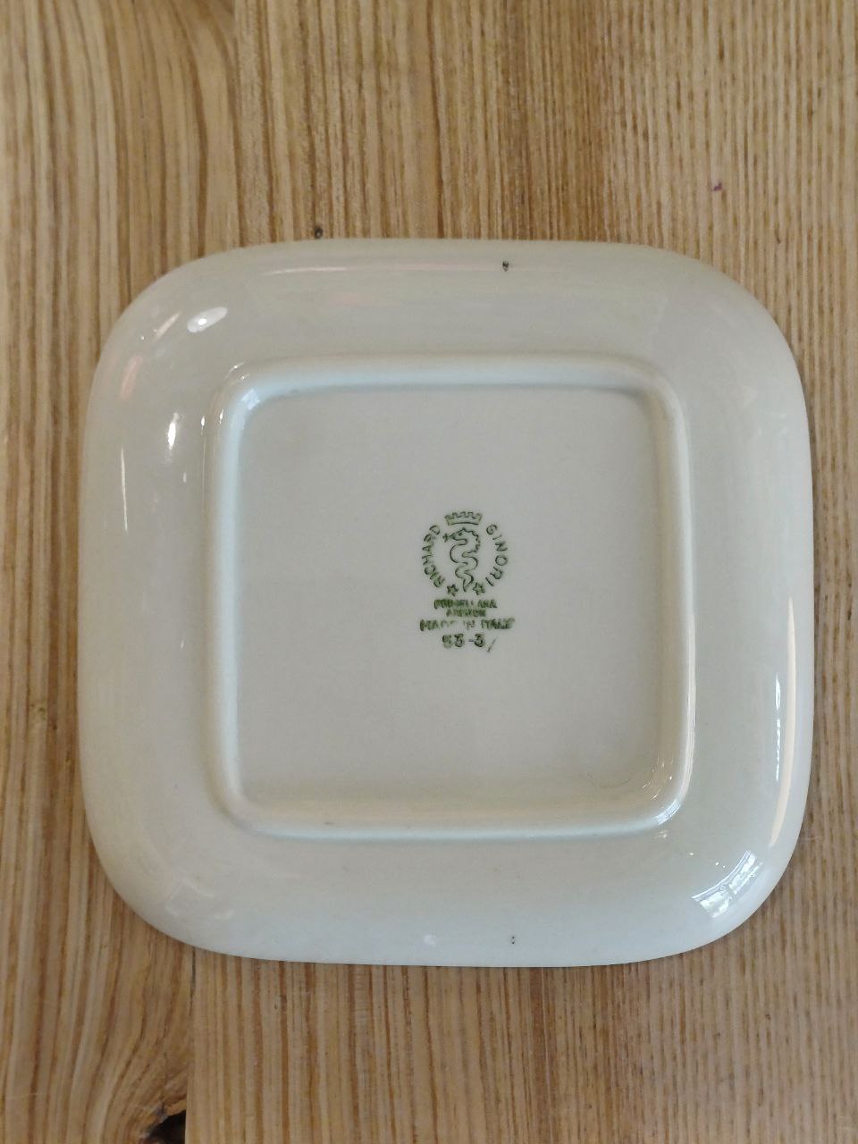 Posacenere pubblicitario Vermouth Carpano in ceramica