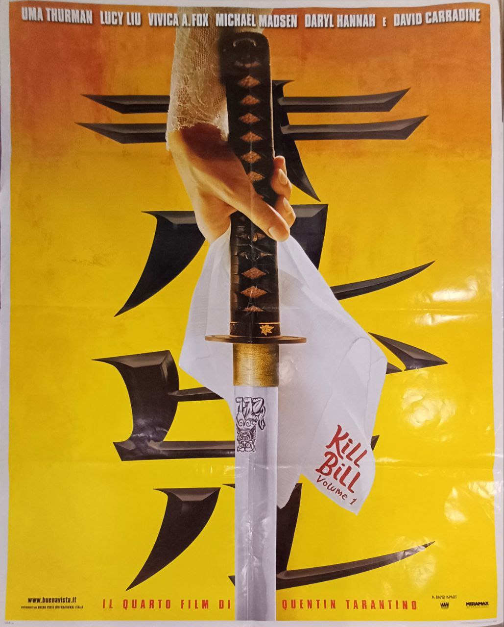 Manifesto originale di cinema - Kill Bill vol. 1