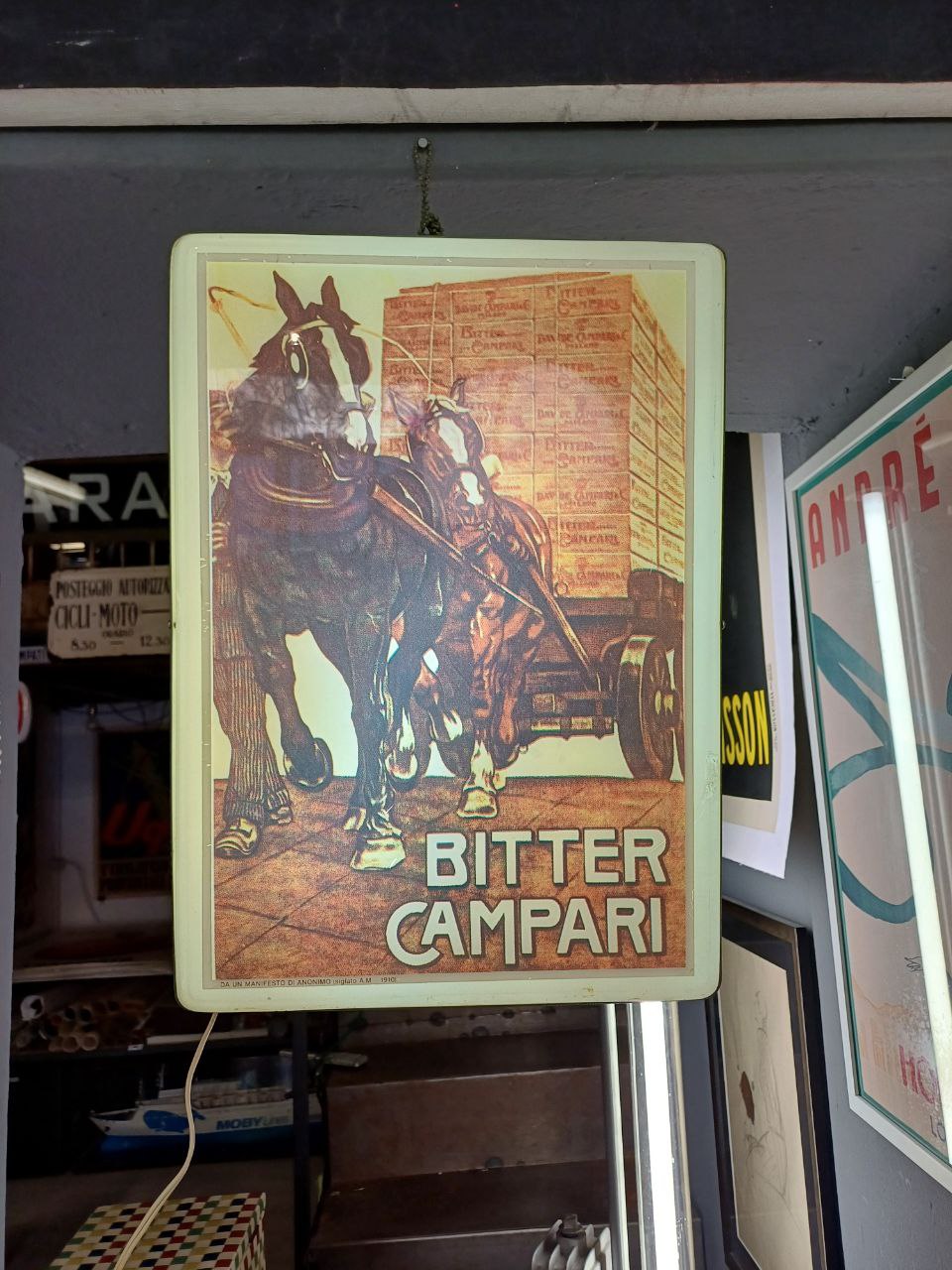 Insegna luminosa - Bitter Campari