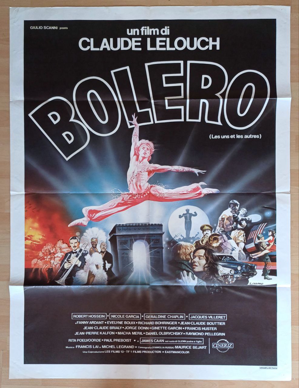 Manifesto originale di cinema - Bolero