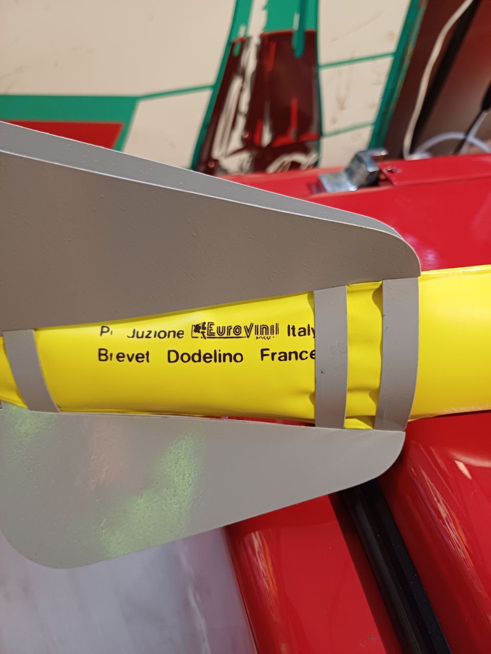 Missile gonfiabile pubblicitario - Agip