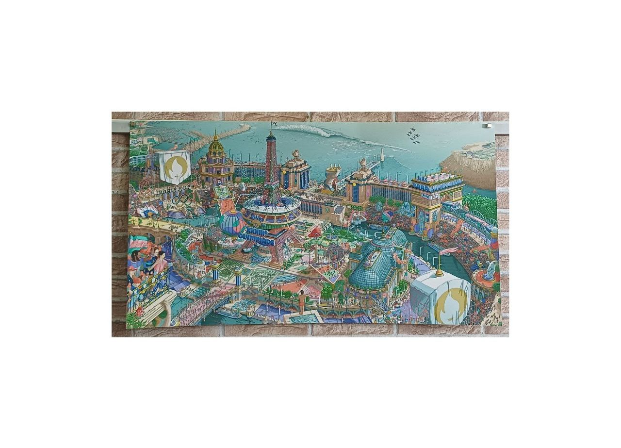 Stampa pubblicitaria XXXIII Olimpiade - Parigi