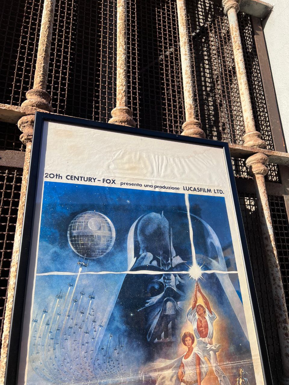 Locandina originale di cinema - Guerre Stellari Star Wars