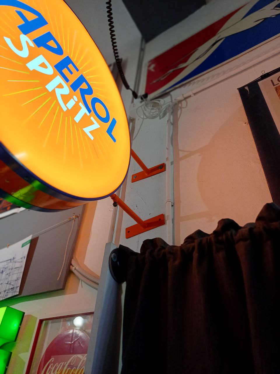 Insegna bifacciale luminosa - Aperol Spritz