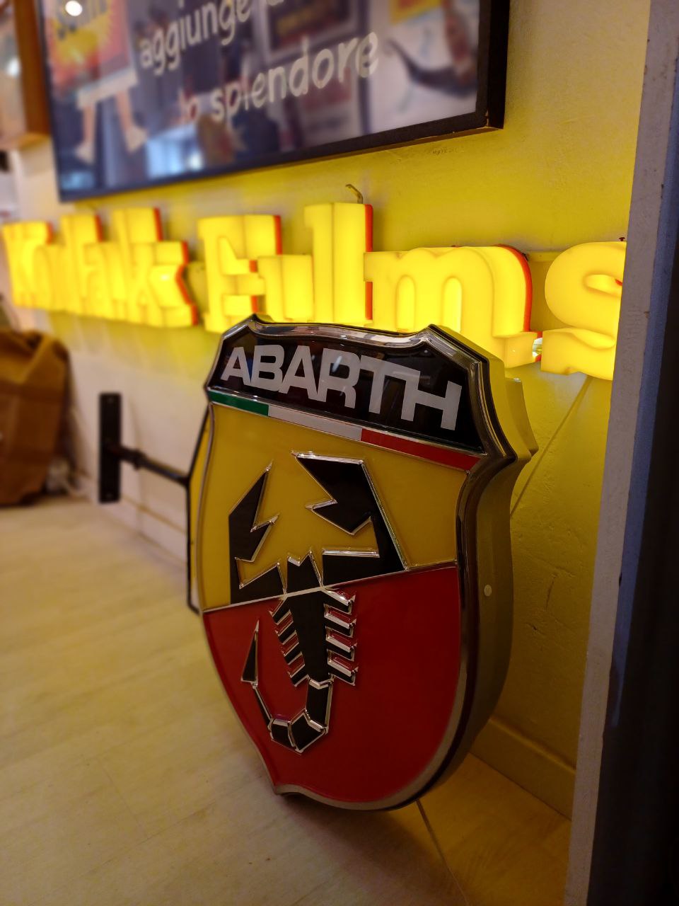 Insegna luminosa - Abarth