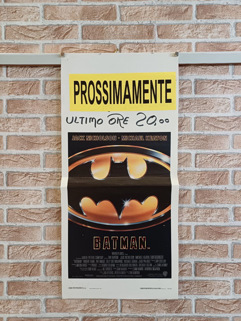 Locandina originale di cinema - "Batman"