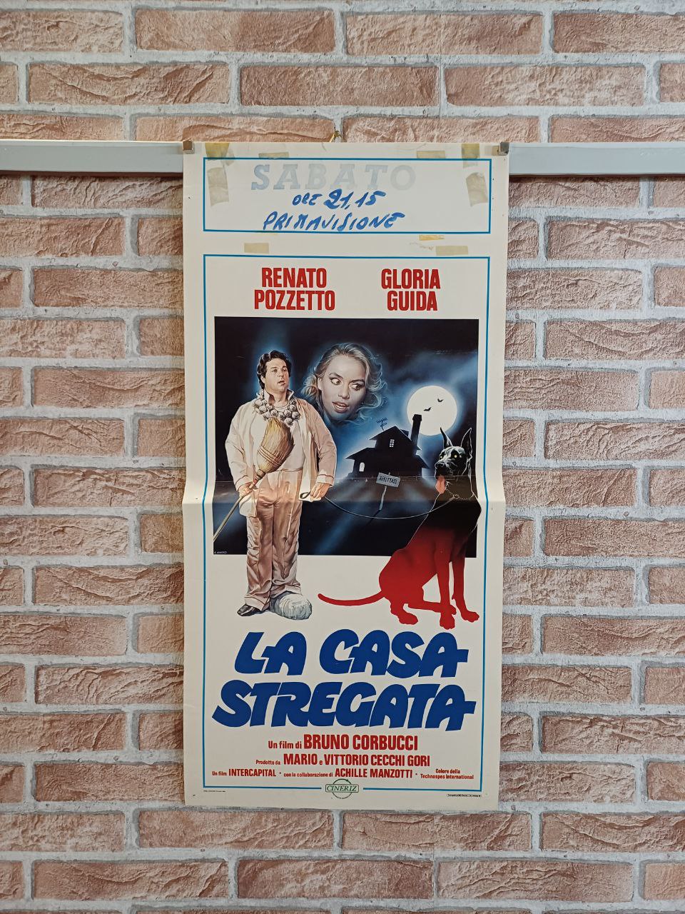 Locandina originale di cinema - La casa stregata