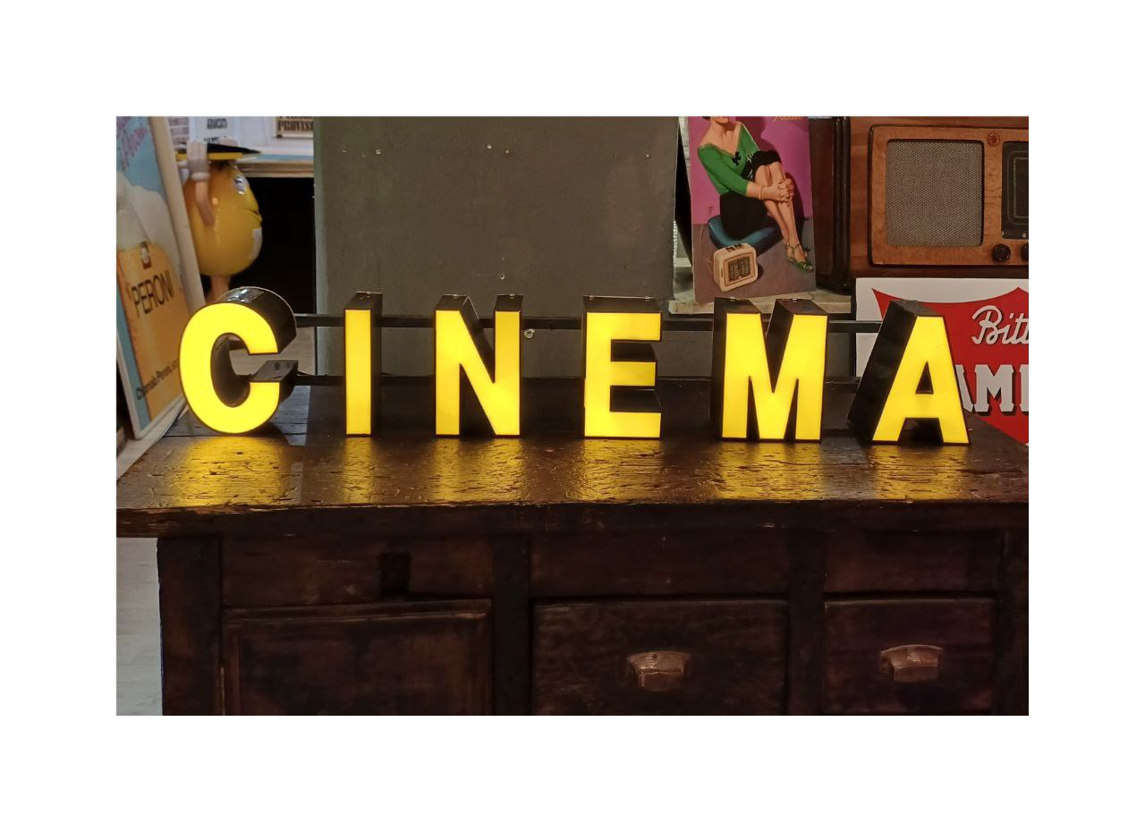 Insegna luminosa - Cinema