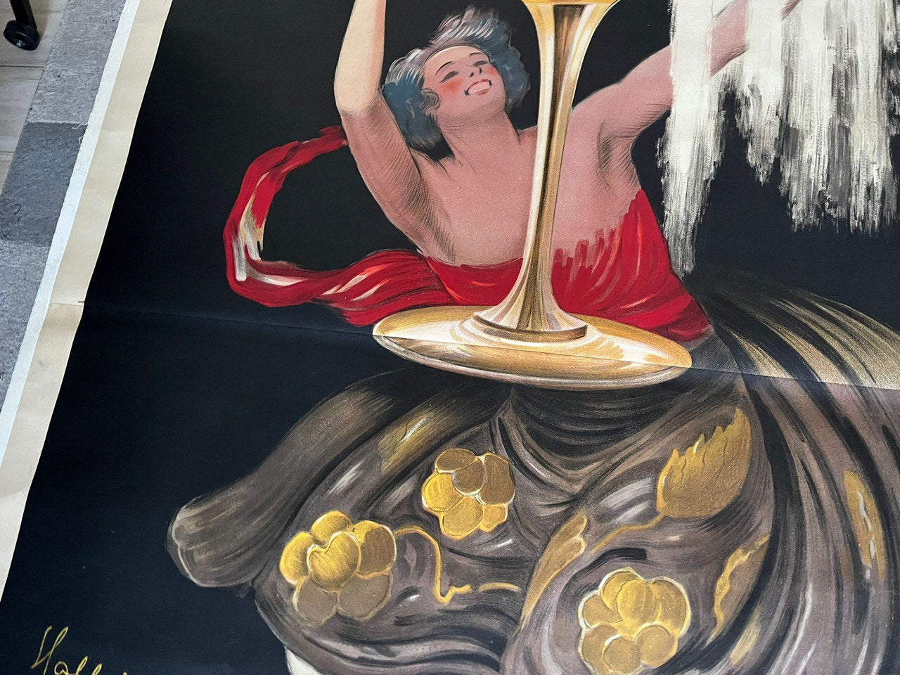 Manifesto originale pubblicitario - Contratto