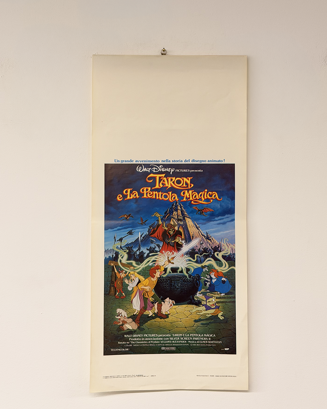 Locandina di cinema - Taron e la pentola magica