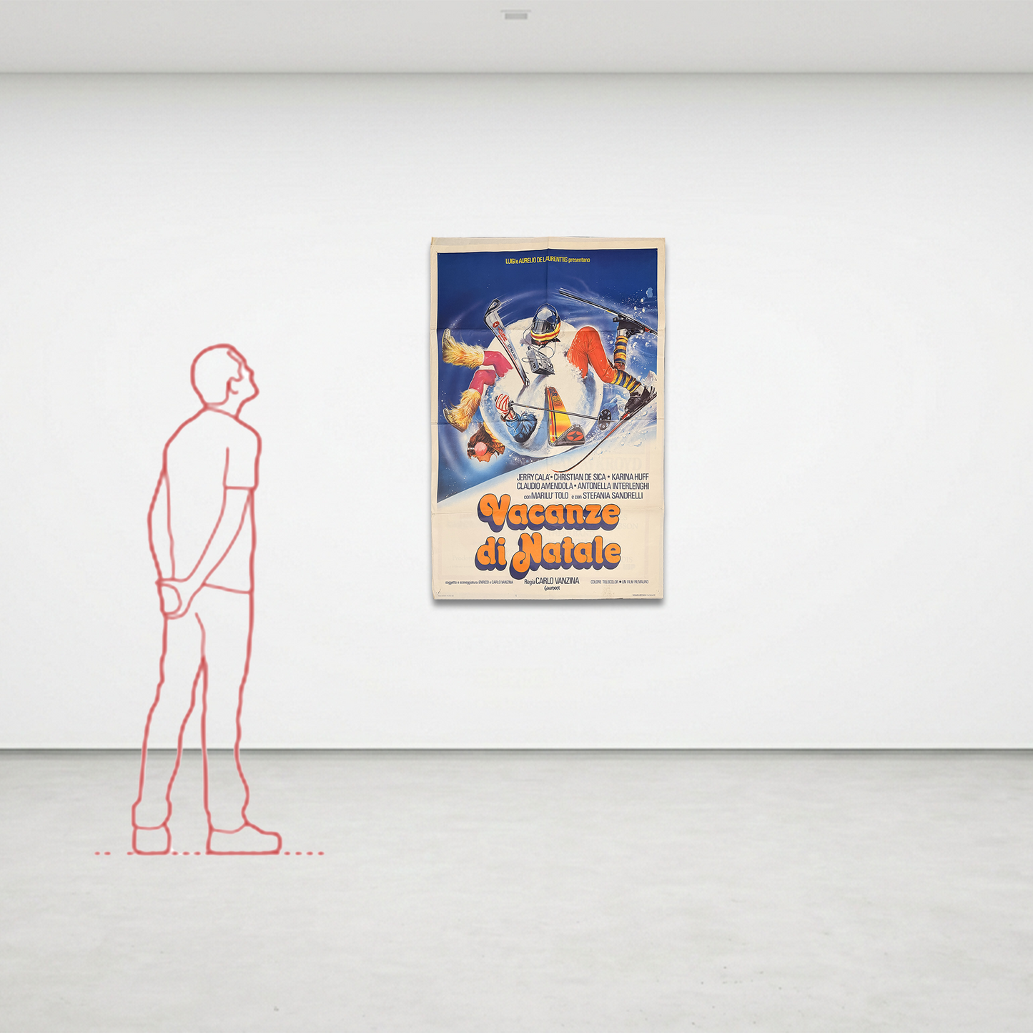 Manifesto originale di cinema - Vacanze di natale