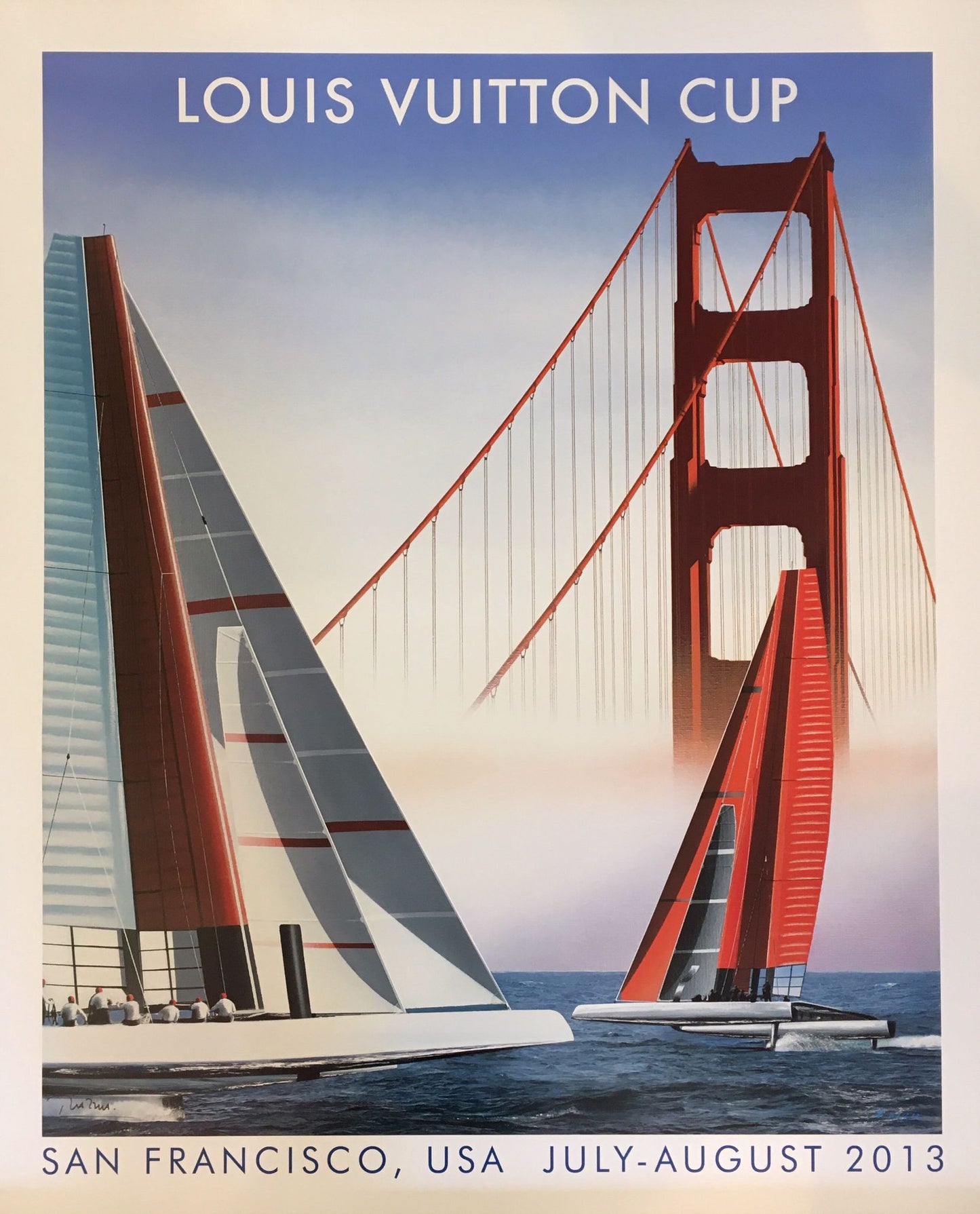 Manifesto Pubblicitario Louis Vuitton San Francisco (Razzia) Tortona4Arte