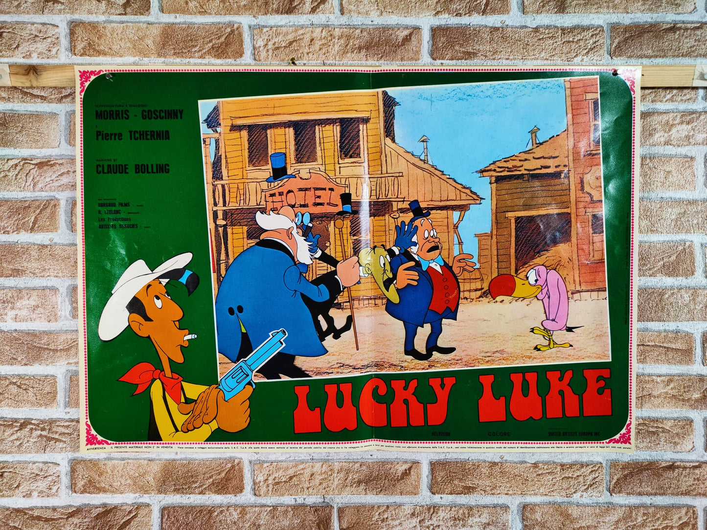 Fotobusta originale di cinema - Lucky Luke