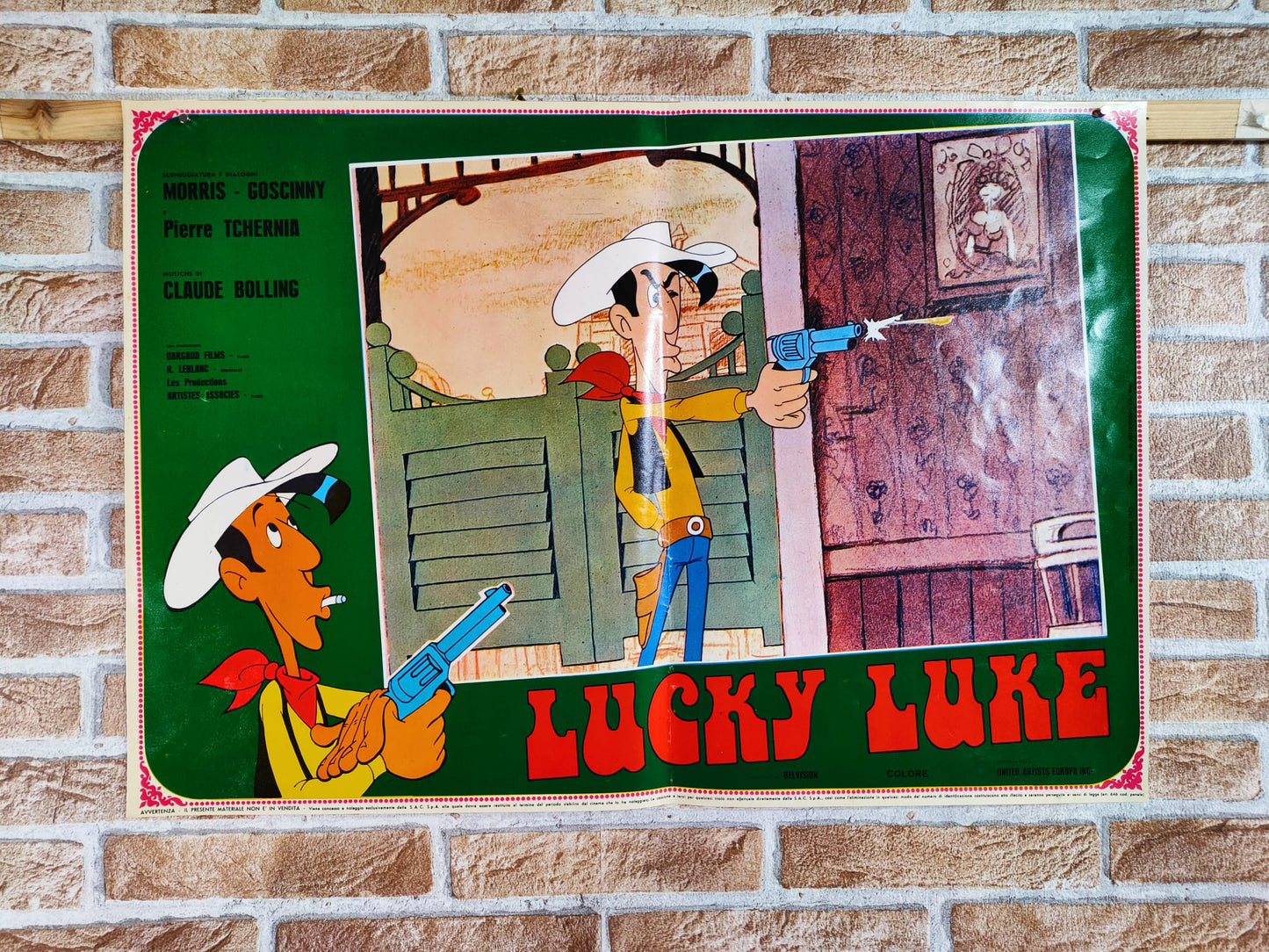 Fotobusta originale di cinema - Lucky Luke