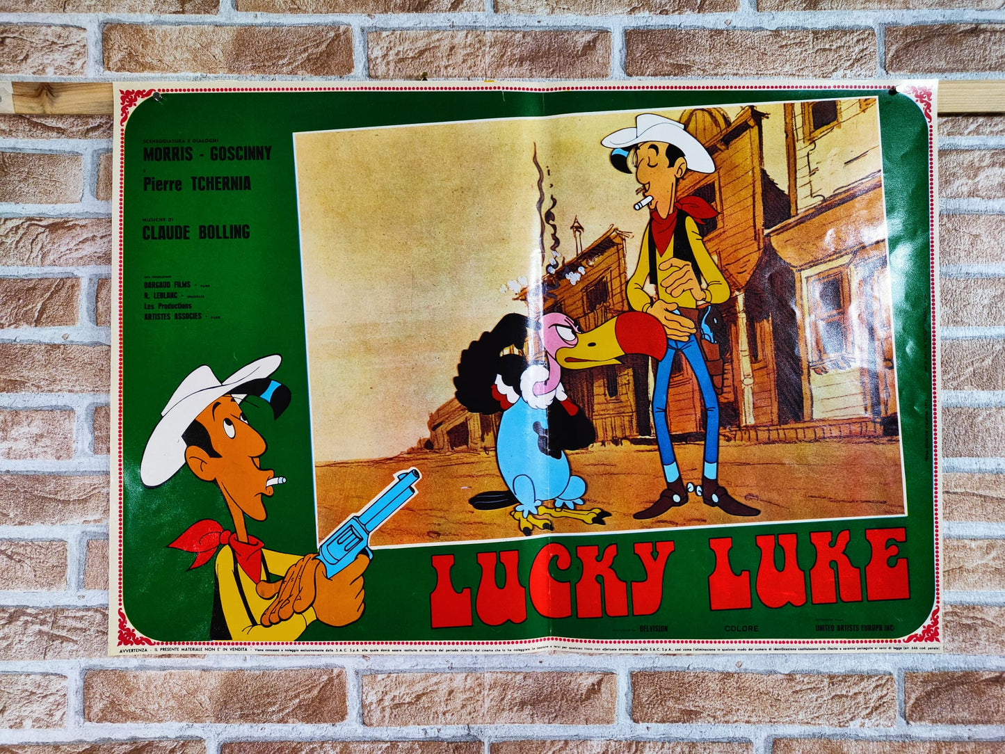 Fotobusta originale di cinema - Lucky Luke