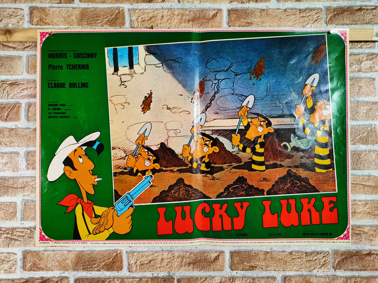 Fotobusta originale di cinema - Lucky Luke