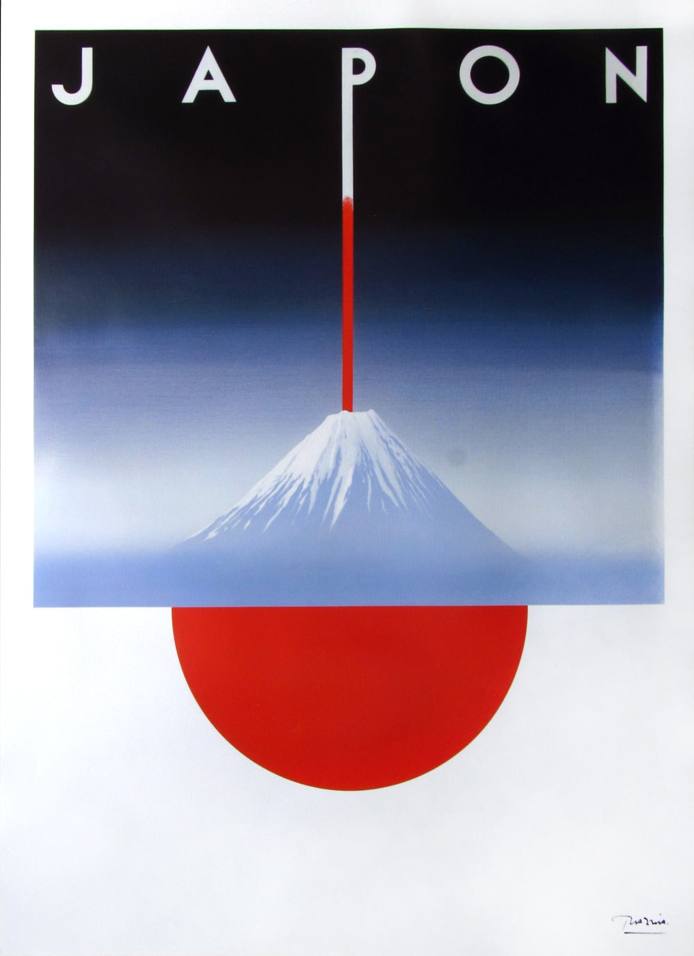 Manifesto Pubblicitario Japon (Razzia) Tortona4Arte