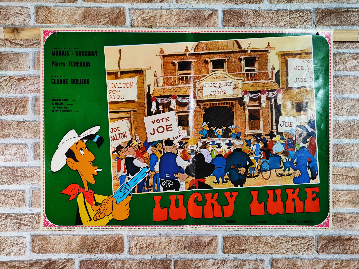Fotobusta originale di cinema - Lucky Luke