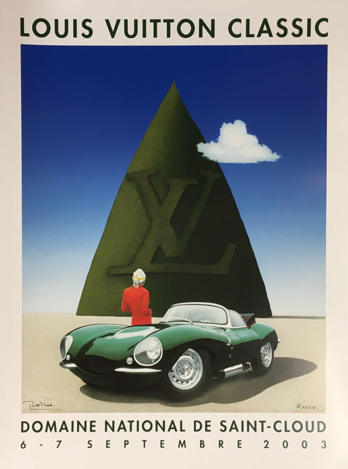 Manifesto Pubblicitario Louis Vuitton Saint-Cloud 2003 (Razzia) Tortona4Arte
