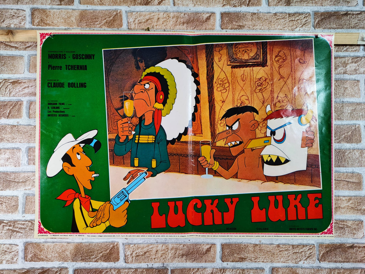 Fotobusta originale di cinema - Lucky Luke