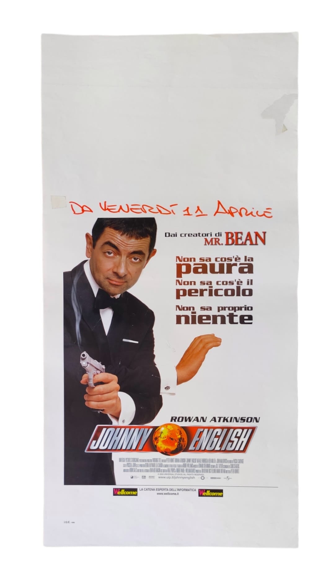 Locandina originale di cinema - Johnny English