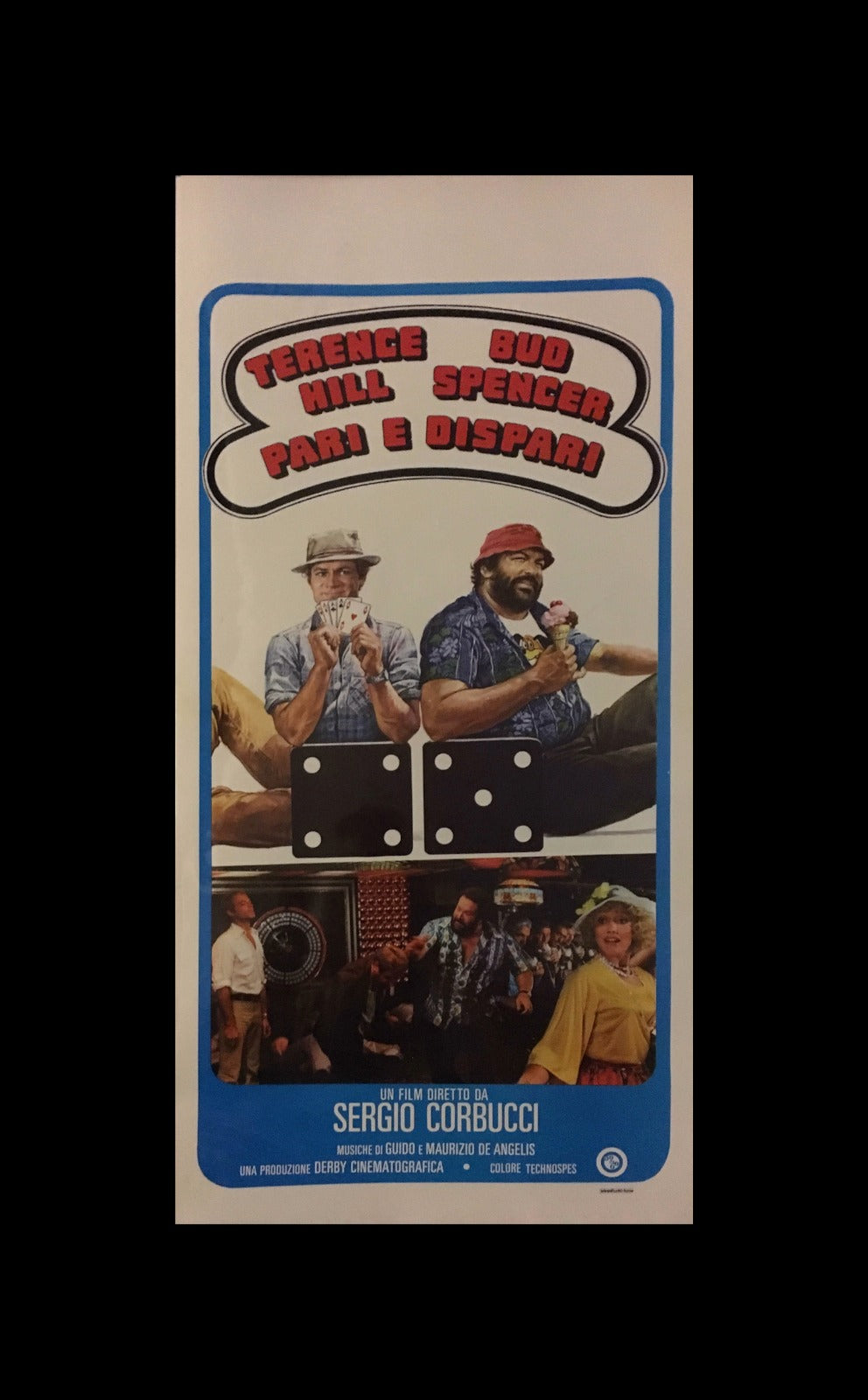 Locandina originale d'epoca - Pari e Dispari Tortona4Arte